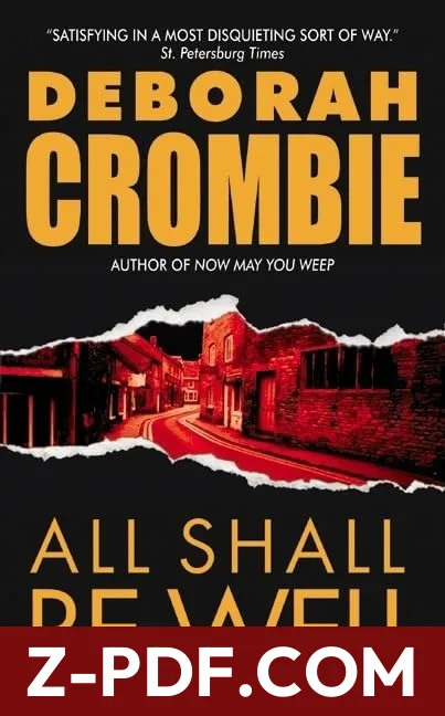 All Shall Be Well by Deborah Crombie book cover