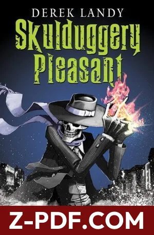 Skulduggery Pleasant by Derek Landy book cover