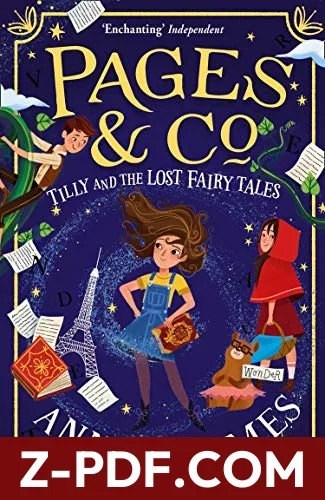 Tilly and the Lost Fairy Tales by Anna James book cover