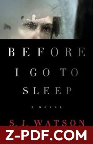 Before I Go to Sleep by S.J. Watson book cover