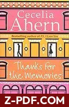 Thanks for the Memories by Cecelia Ahern book cover