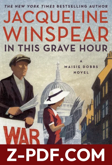 In This Grave Hour by Jacqueline Winspear book cover