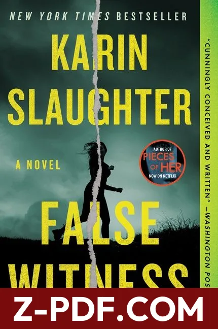 False Witness by Karin Slaughter book cover