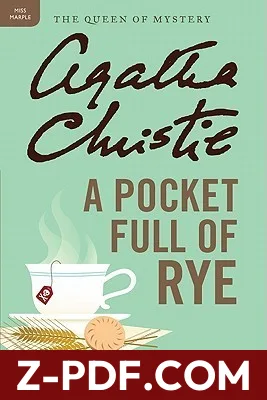 A Pocket Full of Rye by Agatha Christie book cover