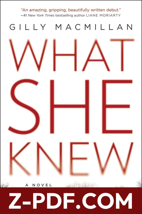 What She Knew by Gilly Macmillan book cover