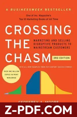 Crossing the Chasm: Marketing and Selling Disruptive Products to Mainstream Customers by Geoffrey A. Moore book cover