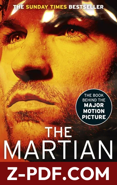 The Martian by Andy Weir book cover