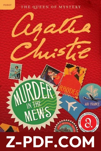 Murder in the Mews by Agatha Christie book cover