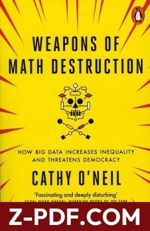 Weapons Of Math Destruction by Cathy O'Neil book cover