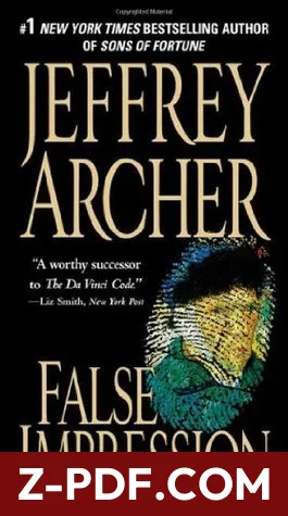 False Impression by Jeffrey Archer book cover