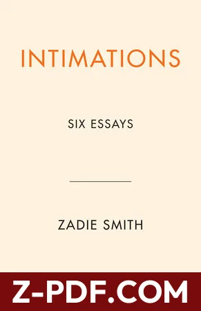 Intimations by Zadie Smith book cover