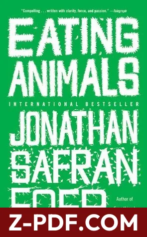 Eating Animals by Jonathan Safran Foer book cover