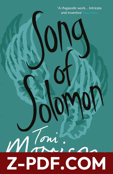 Song of Solomon by Toni Morrison book cover