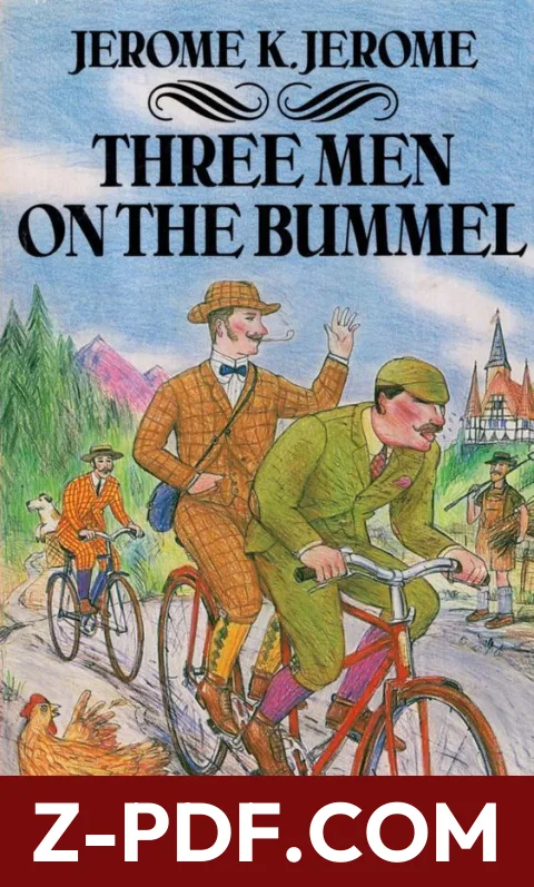 Three Men on the Bummel by Jerome K. Jerome book cover
