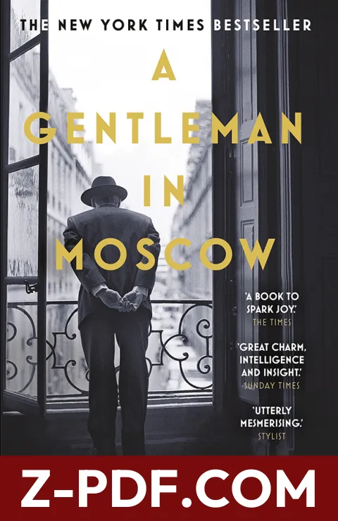 A Gentleman in Moscow by Amor Towles book cover