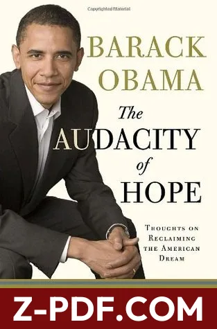 The Audacity of Hope: Thoughts on Reclaiming the American Dream by Barack Obama book cover