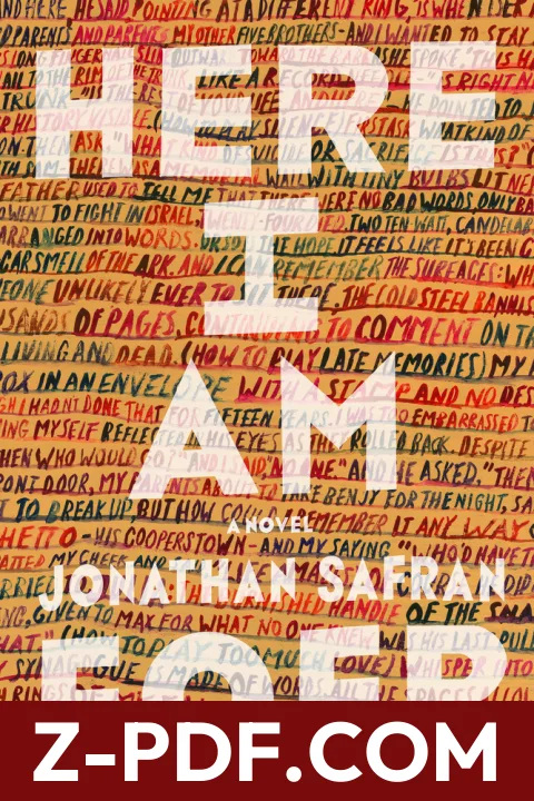 Here I Am by Jonathan Safran Foer book cover