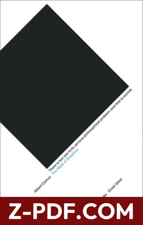 The Myth of Sisyphus by Albert Camus book cover