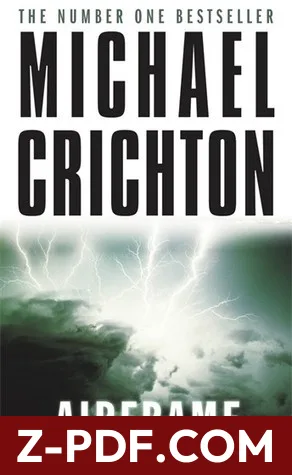 Airframe by Michael Crichton book cover