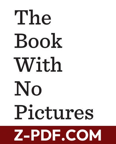 Book With No Pictures by B.J. Novak book cover