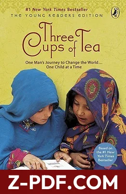 Three Cups of Tea by Sarah L. Thomson book cover