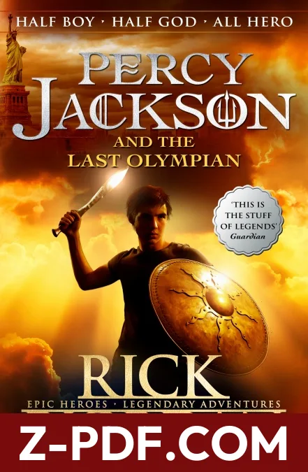 The Last Olympian by Rick Riordan book cover