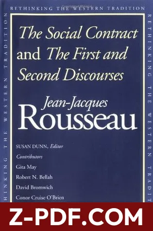 The Social Contract and The First and Second Discourses by Jean-Jacques Rousseau book cover